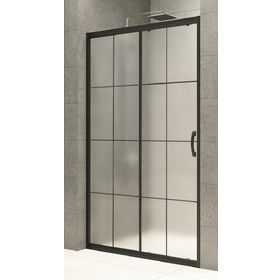 Durul AIDA5SSK Siyah Çizgi 5 mm 190 cm Şeffaf Cam Duşakabin