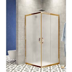 Durul Altın Profil 5 mm 70x100 cm Teknesiz Duşakabin