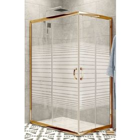 Durul Box 100x110 cm Kumlama Duşakabin Camı