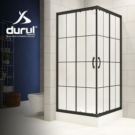 Durul Dikdörtgen 80x90 cm Duşakabin