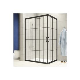 Durul Dikdörtgen Çizgili Duş Teknesiz 120 cm 80x120 cm Duşakabin