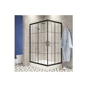 Durul Dikdörtgen Çizgili Duş Teknesiz 120 cm 80x120 cm Duşakabin