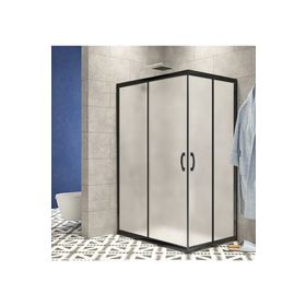 Durul Dikdörtgen Çizgili Duş Teknesiz 120 cm 80x120 cm Duşakabin