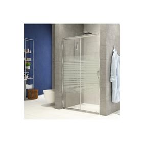 Durul Dikdörtgen Çizgili Duş Teknesiz 120 cm 90x120 cm Duşakabin