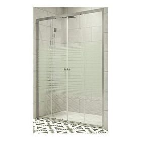 Durul H180 K4IDAC148 4 mm Çizgili 148 cm Duşakabin