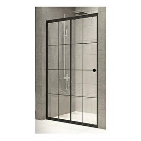 Durul H180 KIDA4MMT123 4 mm Siyah Çizgi 123 cm Duşakabin