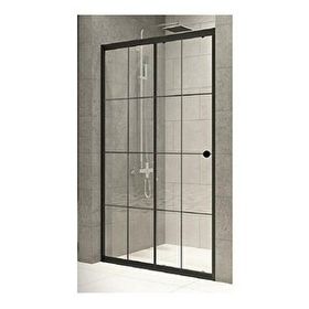 Durul H180 KIDA4MMT123 4 mm Siyah Çizgi 123 cm Duşakabin
