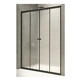 Durul H180 KS4IDAB187 4 mm Siyah Buzlu 187 cm Duşakabin