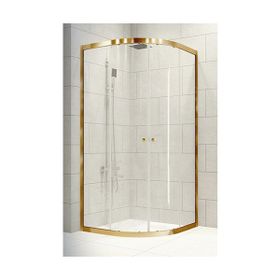 Durul Kare 5 mm Çizgili Duş Teknesi 80x80x195 cm Duşakabin