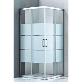Durul Kare 5 MM Kumlama Box 80x100 CM Duşakabin