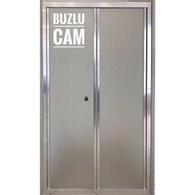 Durul Katlanır Kapı Şeffaf 90x99 cm Duşakabin