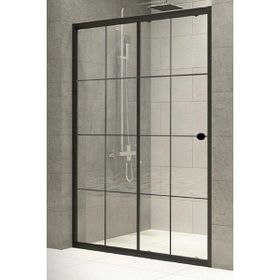 Durul Ön Cephe 4 mm Siyah 180x118 cm Duşakabin