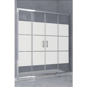 Durul Ön Cephe 5 mm Box Desen Yükseklik 190 cm Duşakabin