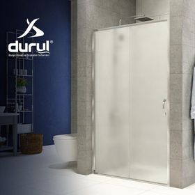 Durul Ön Cephe 5 mm Buzlu Cam H:190 cm 113 cm Duşakabin
