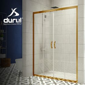 Durul Ön Cephe 5 mm Şeffaf Cam H:180 cm 190 cm Duşakabin