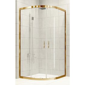 Durul Oval 5 mm Şeffaf Yükseklik 190 cm Duşakabin
