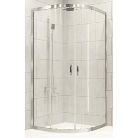 Durul Oval 5 mm Şeffaf Yükseklik 190 cm Duşakabin
