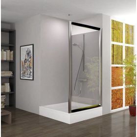 Duşakabincim 41 cm Yan Panel Temperli Cam Duşakabin