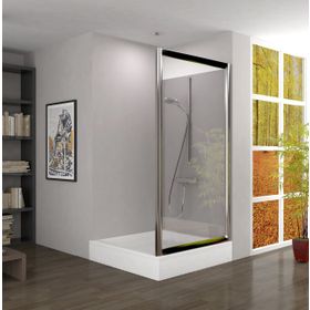 Duşakabincim 41 cm Yan Panel Temperli Cam Duşakabin