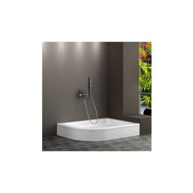 Duşakabincim 80x110 cm Asimetrik Sağ Oval Duş Teknesi