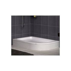 Duşakabincim 80x90 cm Asimetrik Sol Oval Duş Teknesi