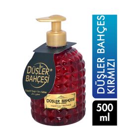 Düşler Bahçesi 500 ml Kırmızı Sıvı El Sabunu