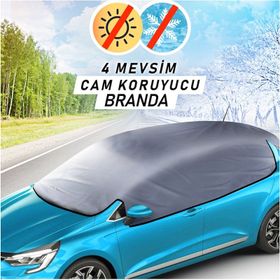 Dust Oto Güneş ve Buzlanmadan Koruyucu Yarım Araba Brandası
