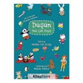 Düşün, Bul, Çiz, Boya - Melike Gül Eralp