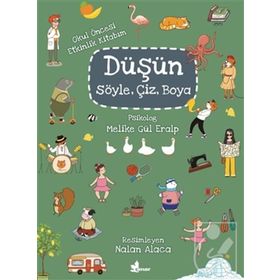 Düşün Söyle Çiz Boya - Çınar Yayınları