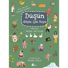 Düşün, Söyle, Çiz, Boya Kitap