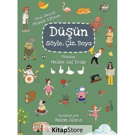 Düşün Söyle Çiz Boya - Melike Gül Eralp