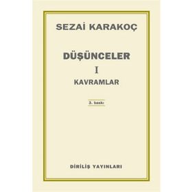 Düşünceler-1 Kavramlar - Sezai Karakoç