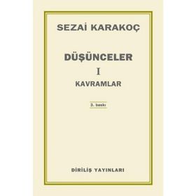 Düşünceler-1 Kavramlar - Sezai Karakoç