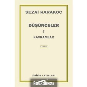 Düşünceler-1 Kavramlar - Sezai Karakoç