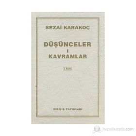 Düşünceler-1 Kavramlar - Sezai Karakoç