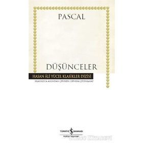 DÜŞÜNCELER - BLAISE PASCAL (ISBN:9789754681482)