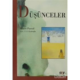DÜŞÜNCELER - BLAISE PASCAL (ISBN:9789754681482)