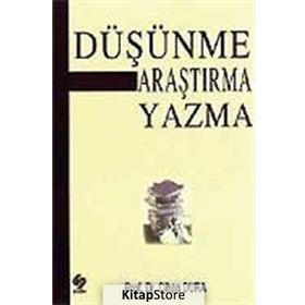 DÜŞÜNME ARAŞTIRMA YAZMA - CIHAN DURA
