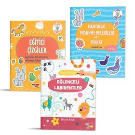 Düşünme Becerileri, Mantık ve Muhakeme, Yaratıcılık ve Hayal Gücü - Dikkat Atölyesi Yayınları