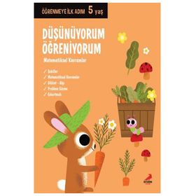 Düşünüyorum Öğreniyorum-5 Yaş Öğrenmeye İlk Adım-Erdem Yayınları