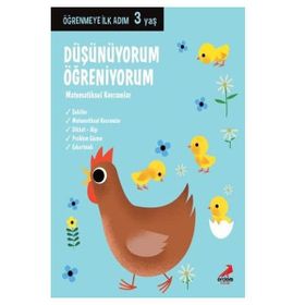 Düşünüyorum, Öğreniyorum-Öğrenmeye İlk Adım 3 Yaş - Erdem Yayınları