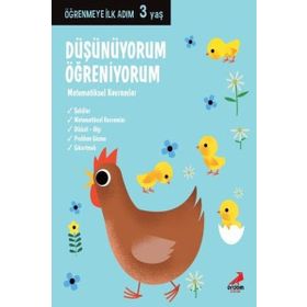 Düşünüyorum, Öğreniyorum-Öğrenmeye İlk Adım 3 Yaş - Erdem Yayınları