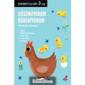 Düşünüyorum, Öğreniyorum-Öğrenmeye İlk Adım 3 Yaş - Erdem Yayınları
