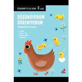 Düşünüyorum, Öğreniyorum-Öğrenmeye İlk Adım 3 Yaş - Erdem Yayınları