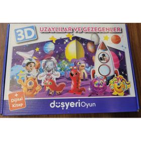 Düşyeri Oyun 3d Uzaylılar Ve Gezegen Puzzle