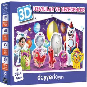 Düşyeri Oyun 3d Uzaylılar Ve Gezegen Puzzle