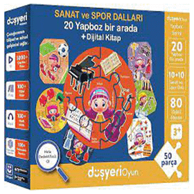Düşyeri Oyun Eşleştirme Yapbozu 50 Parça Sanat Ve Sporlar