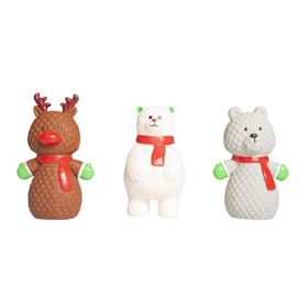 Duvo+ 10 cm Latex Xmas Animals Köpek Oyuncağı