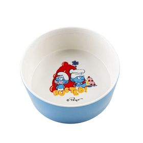 Duvo+ 1000 ml Obur Şirin Baskılı Mama ve Su Kabı