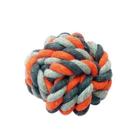 Duvo+ Düğümlü Pamuk Top 8 cm Köpek Oyuncağı